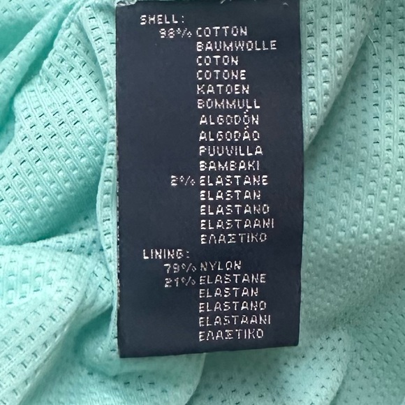 Burberry Light Blue and White Check Full Zip Jacket Size Small - Picture 9 of 11